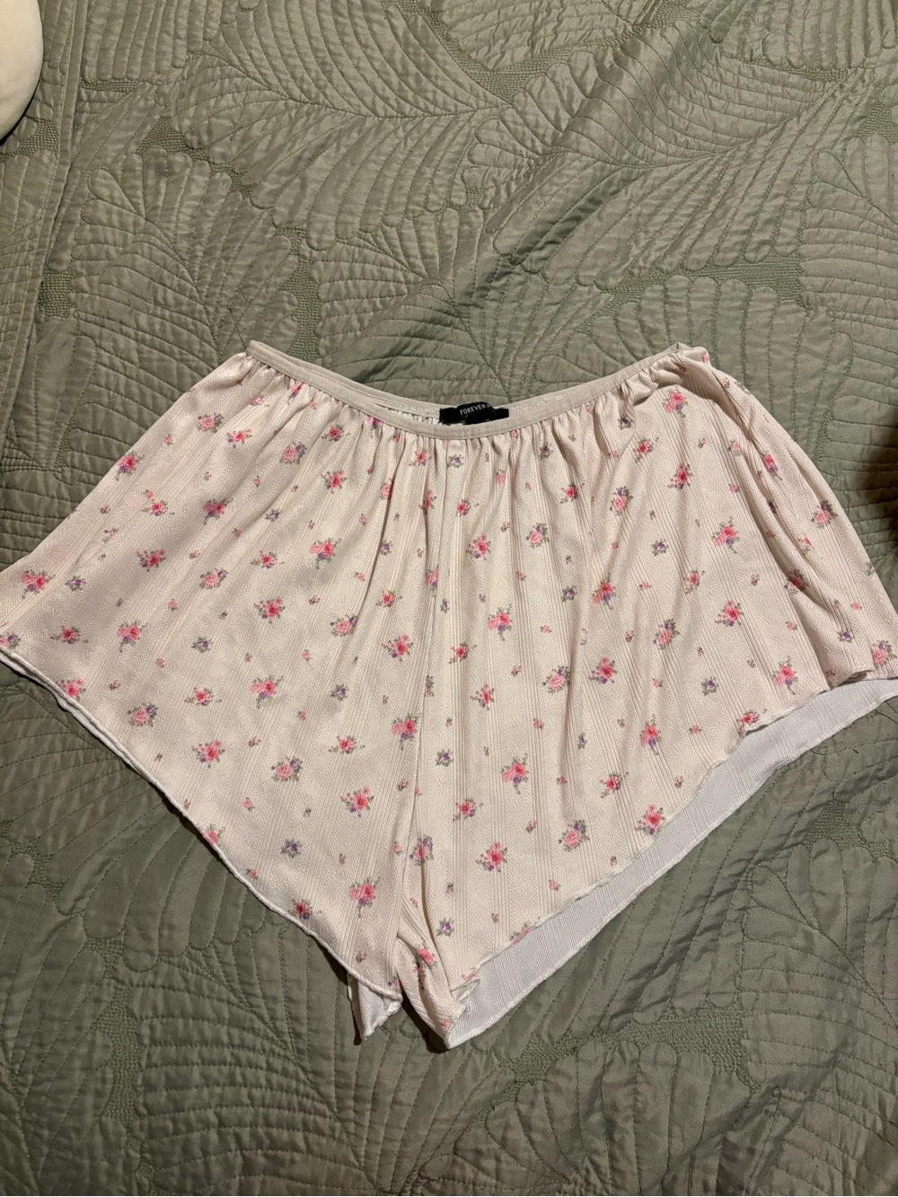 Floral Forever 21 Lounge Shorts
